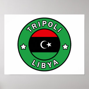 Poster Trípoli Líbia