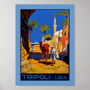 Poster Tripoli - Líbia (Líbia)