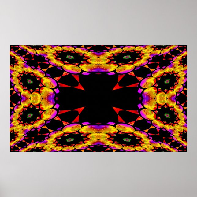 Pôster Trippin Kaleidoscope2 (Frente)