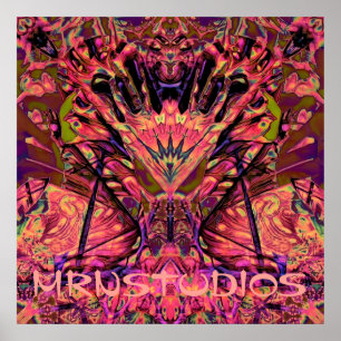 Poster Trippy Garland