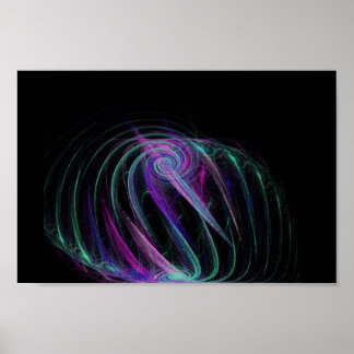 Pôster Trippy love fractal