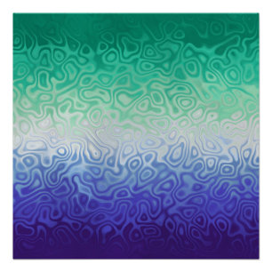 Pôster Trippy Ripply Funky Boho MLM Homens que Amam Homen