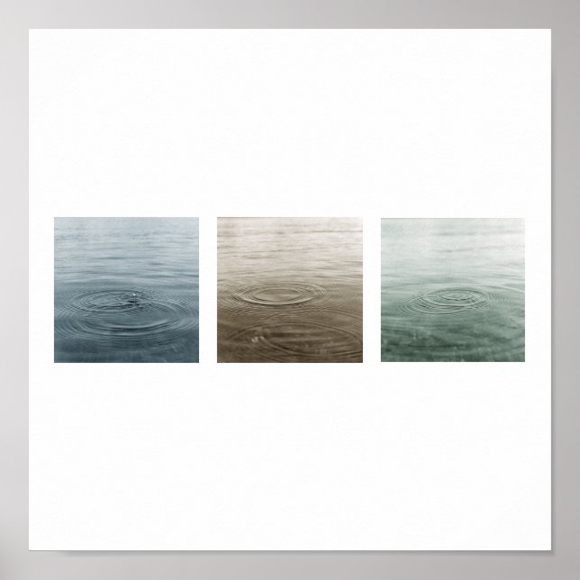 Pôster triptych de queda (Frente)