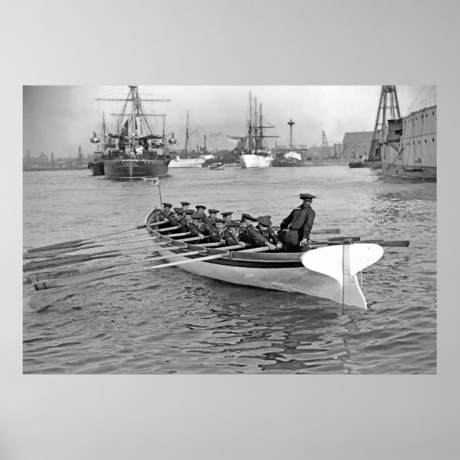 Pôster Tripulação de Barcos (Frente)