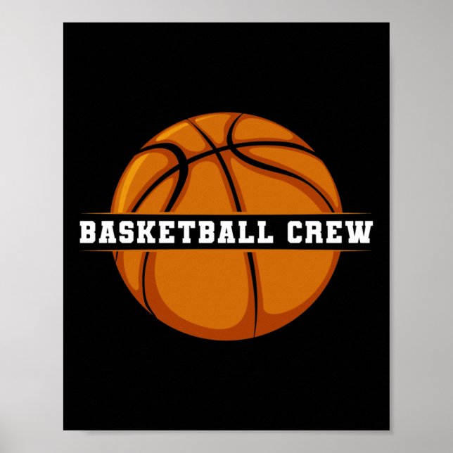 Poster Tripulação de Basquete (Frente)