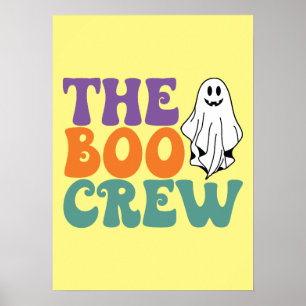 Poster Tripulação do Boo - Fantasma - Dia de as Bruxas en