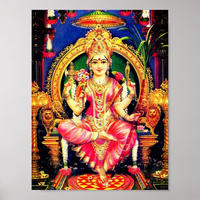 Poster Tripura Sundari (Lalita) (Frente)