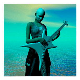 Pôster Triste Violão