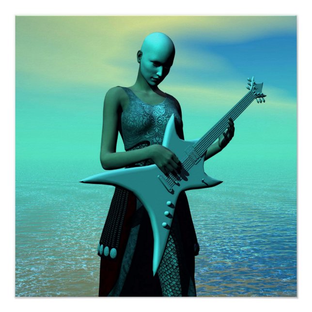 Pôster Triste Violão (Frente)