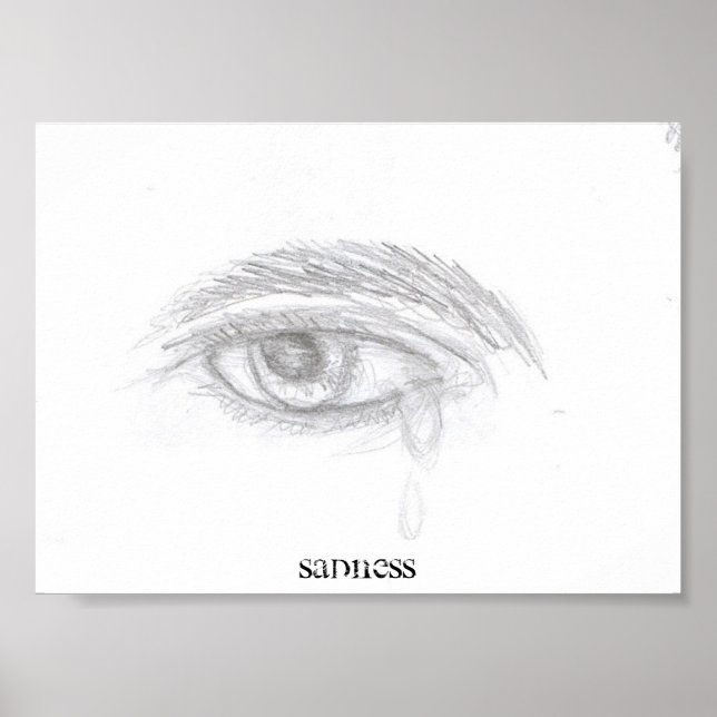 Pôster tristeza (Frente)