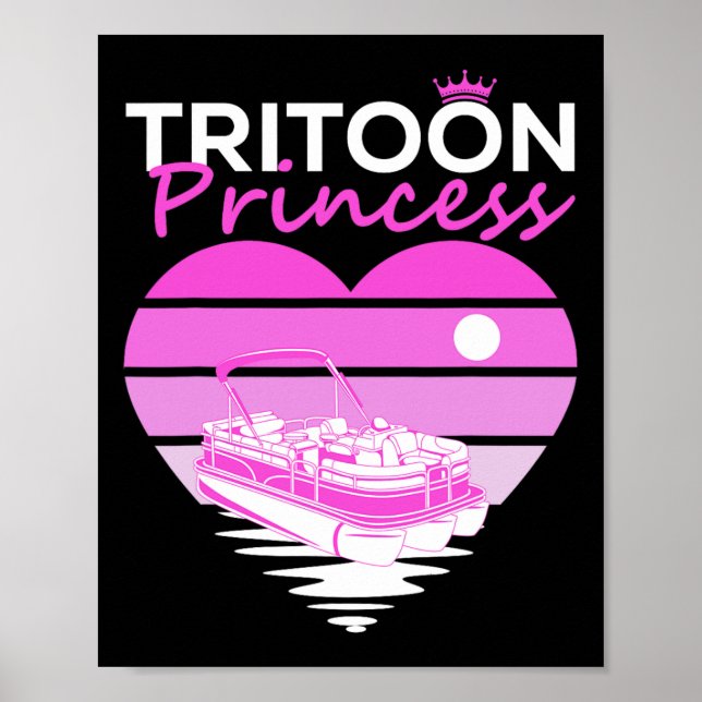Poster Tritoon Princess For Tritoon Capitão Barco (Frente)