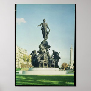 Pôster Triumph da república, 1879-99