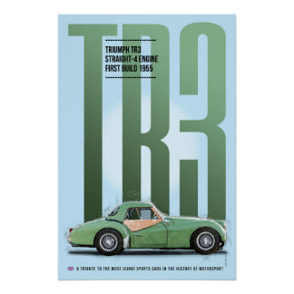 Pôster Triumph TR3