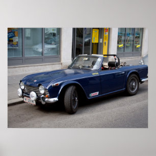 Pôster Triumph TR4 A