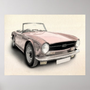 Pôster Triumph TR6
