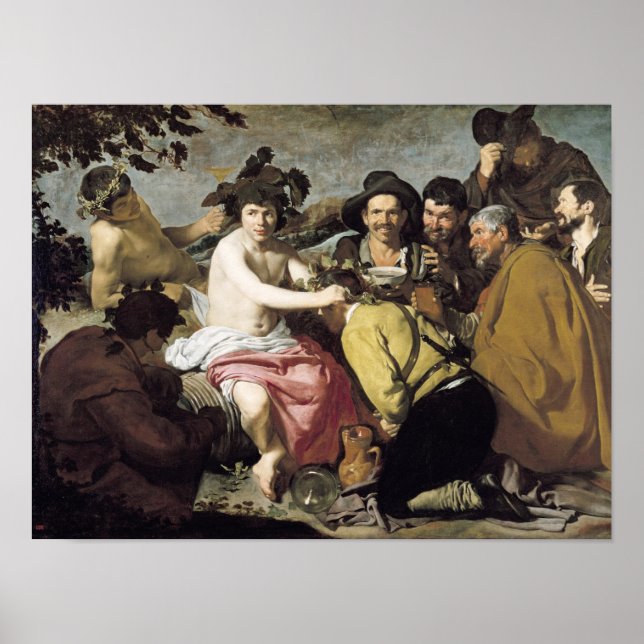 Pôster Triunfo de Baco, 1628 (Frente)