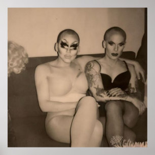 Poster Trixie & Katya - Por trás das cenas