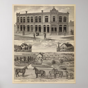 Poster Troca National Bank das penas, Kansas
