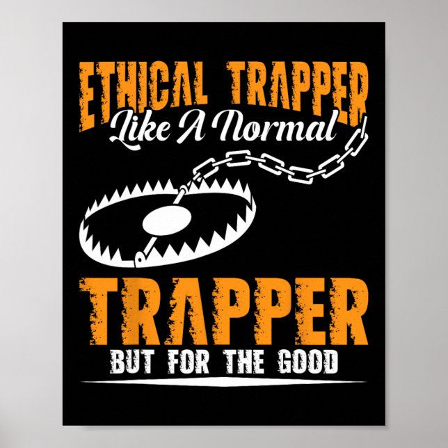 Poster Trocando Coisas Coyote Trapping Gear Caça Tr (Frente)