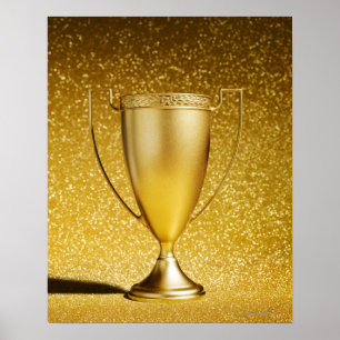 Pôster Troféu Dourado do copo