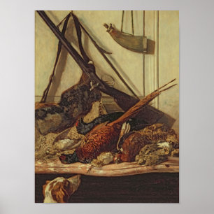 Pôster Troféus de caça de Claude Monet , 1862