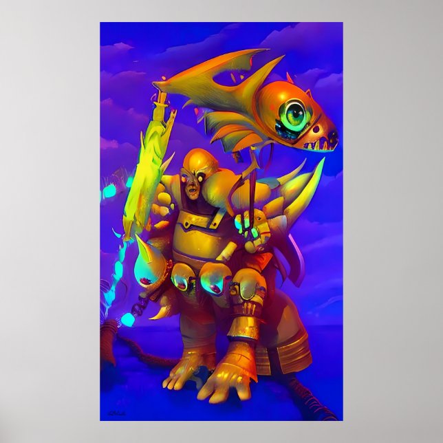 Poster Troglymight - Ken Gage Art (Frente)