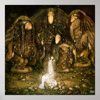 Poster Troll, 1915, por John Bauer