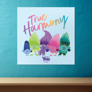 Poster Troll Banda Juntos   Brozone "True Harmony"