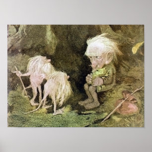 Poster Troll com o Sapo de Pet