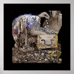 Poster Troll da arca do tesouro