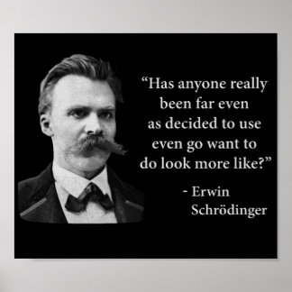 Poster Troll Friedrich Nietzsche