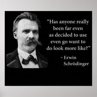 Poster Troll Friedrich Nietzsche
