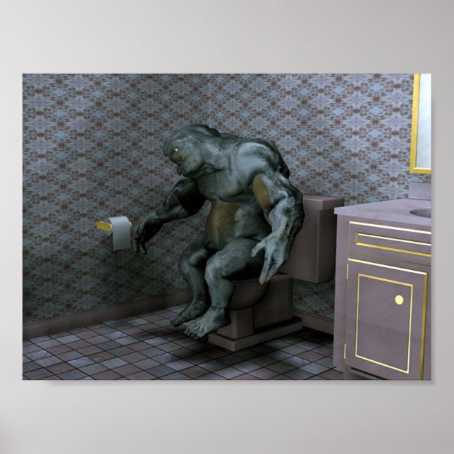 Poster Troll Na Bolsa (Frente)