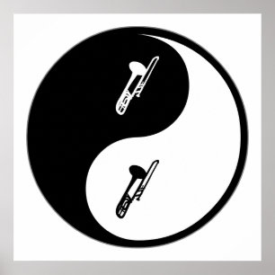 Poster Trombone de Yin Yang