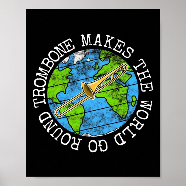 Poster Trombone faz o mundo girar (Frente)