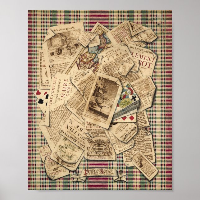 Poster Trompe l’oeil | Adriaan Doesjan (Frente)