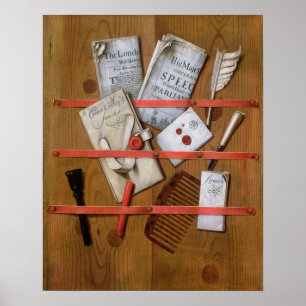Poster Trompe l'oeil, 1702