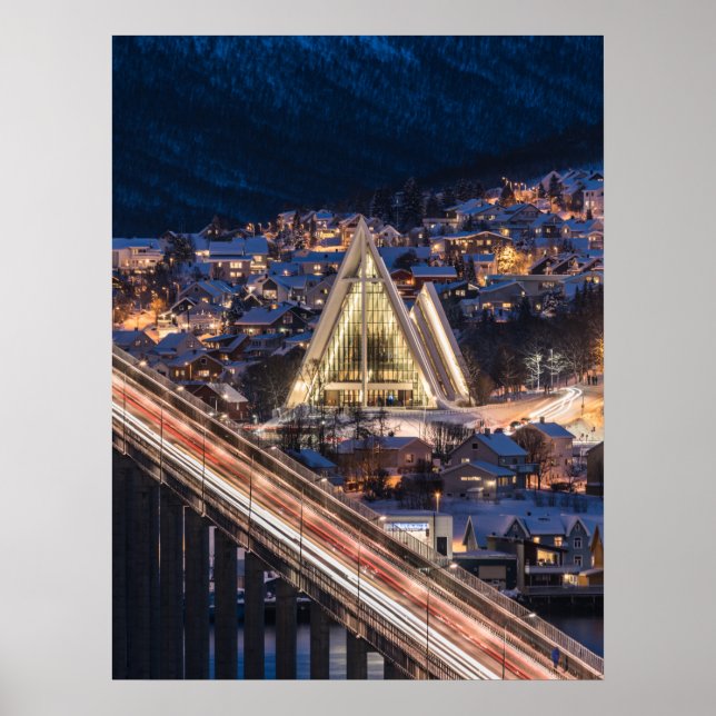 Poster Tromso Arctic Cathedral (Frente)