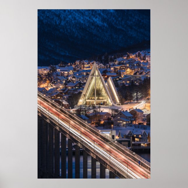 Poster Tromso Arctic Cathedral (Frente)