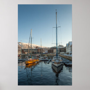 Poster Tromso City Photo
