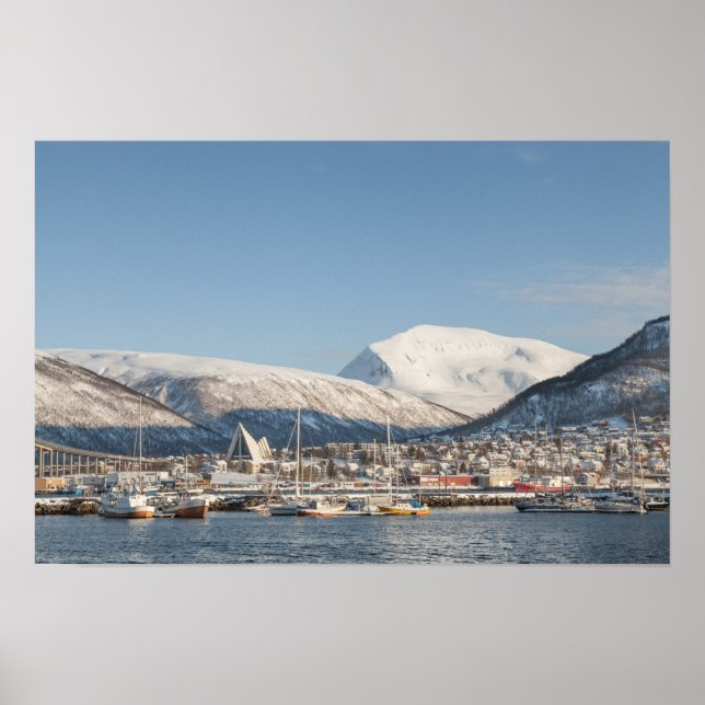 Poster Tromso Norway Travel Photo (Frente)