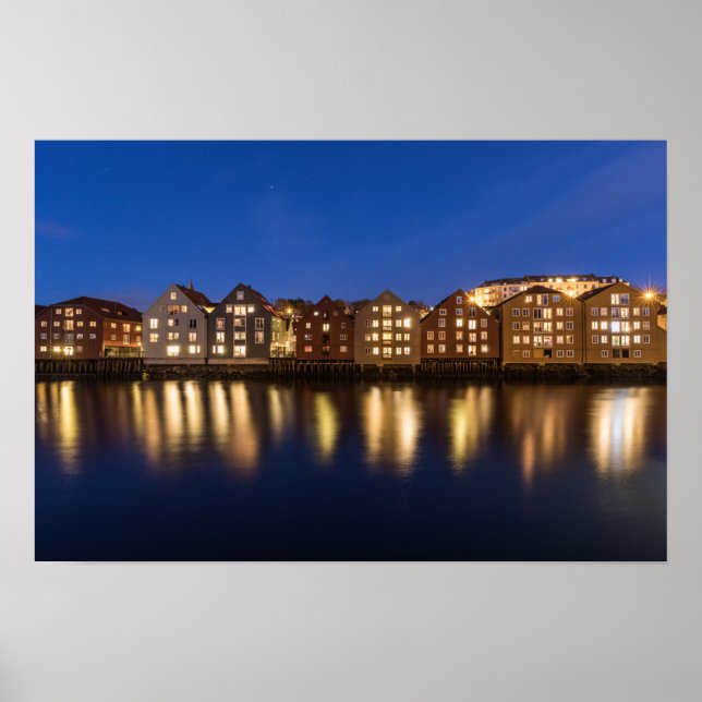 Poster Trondheim Noruega (Frente)