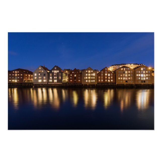 Pôster Trondheim Noruega (Frente)