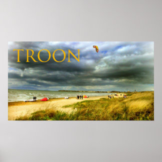 Poster troon