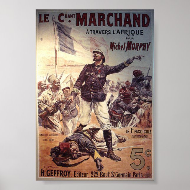 Poster Tropas Coloniais Francesas Em África (Frente)