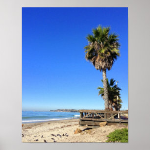 Pôster Tropical Beach Scene