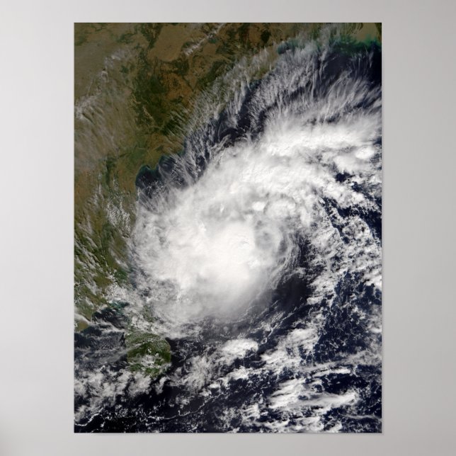 Pôster Tropical Cyclone Baaz (Frente)