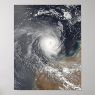 Poster Tropical Cyclone Billy off Australia