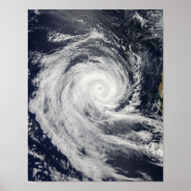 Poster Tropical Cyclone Dianne (Frente)
