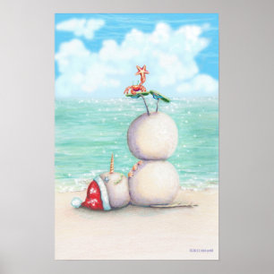 Poster tropical pelo design do idyl-wyld, dedos do